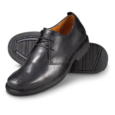 Men's Timberland® Waterproof Bramley Dress Shoes, Black - 146077, Dress ...