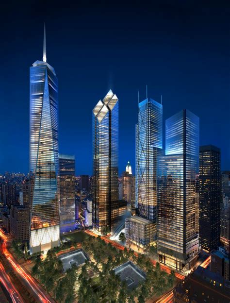 Learn about the 5 iconic office towers, memorial and museum, transportation hub and what tomorrow looks like.today. Twin Towers Memorial | new photos designs