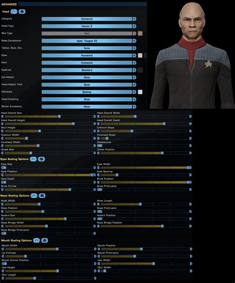 Star Trek Online Jean Luc Picard Human Sliders By Johnny E On Deviantart