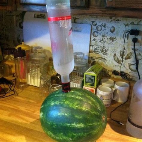 Watermelon Soaked In Watermelon Vodka Items Of Interest