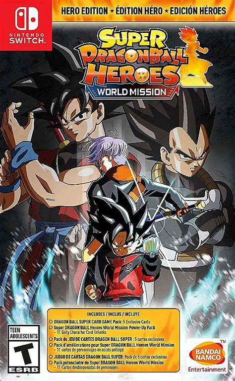 Super Dragon Ball Heroes World Mission Hero Edition Game Games Loja