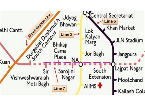 Delhi Metro Dmrc Starts Trial Runs Between Lajpat Nagar Moti Bagh