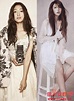 尹恩惠朴信惠韩式服饰搭配对比图 - 明星装扮 - 佳人女性网