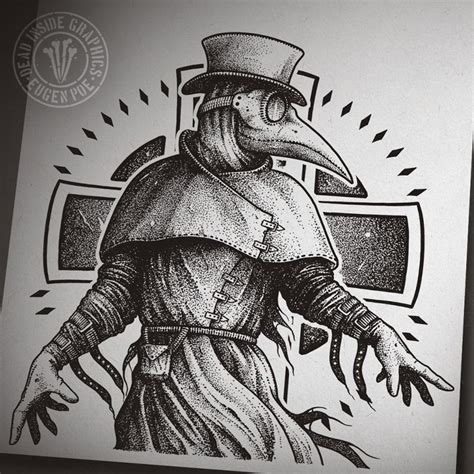Plague Doctor By Deadinsidegraphics Doctor Tattoo Doctor Drawing
