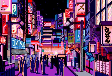 Tokyo Pixel Art Wallpapers Top Free Tokyo Pixel Art Backgrounds
