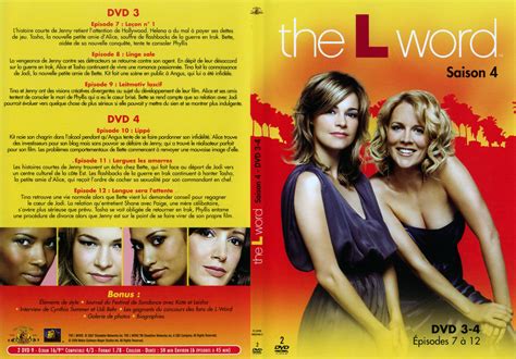 Jaquette Dvd De The L Word Saison 4 Dvd 3 Et 4 Dpi 400 Cinéma Passion