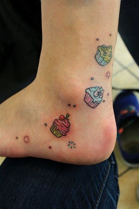 Cupcake Tattoo Kuchen Tattoos Süße Tattoos Niedlich Tattoos