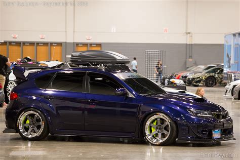 Modified Blue Subaru Wrx Sti