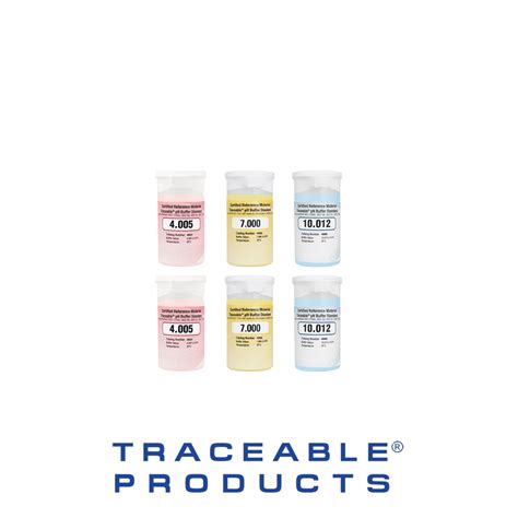 Indeed, the sometimes indiscriminate use of the term can make its meaning completely. Traceable® pH Standard Certified Reference Material (CRM) - Union Instruments