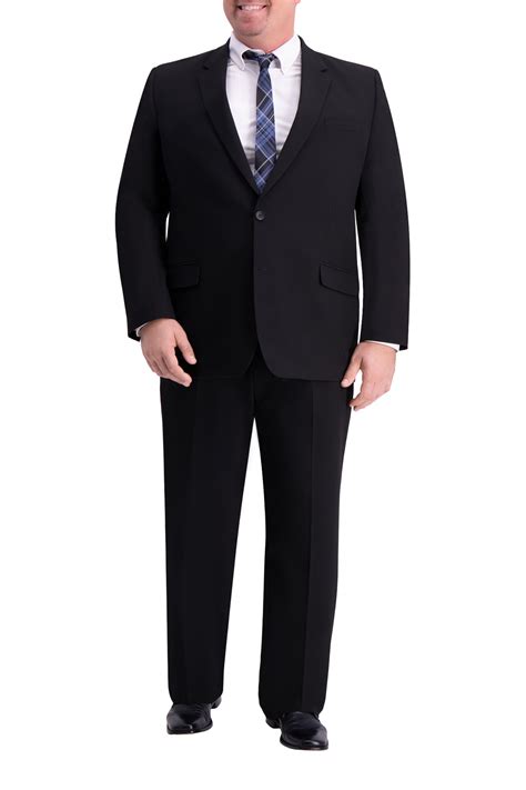 big and tall j m haggar 4 way stretch suit jacket