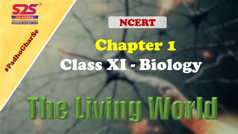 Class 11 Biology Chapter 1 The Living World NEET CBSE NCERT
