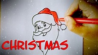 5 Easy Christmas Drawings - YouTube