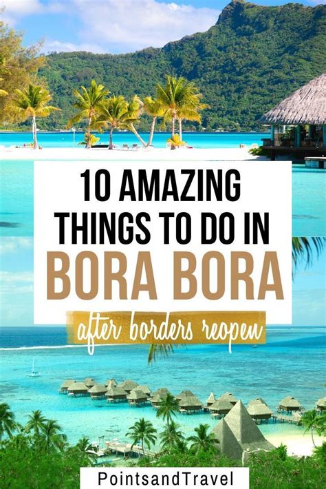 10 Adventurous Things To Do In Bora Bora Artofit