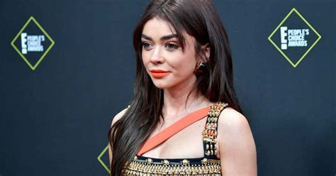 Sarah Hyland Shows Off Her Surgery Scars As She Poses In A Bikini For
