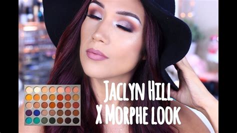 Jaclyn Hill Morphe Palette Easy Makeup Look Youtube With Images