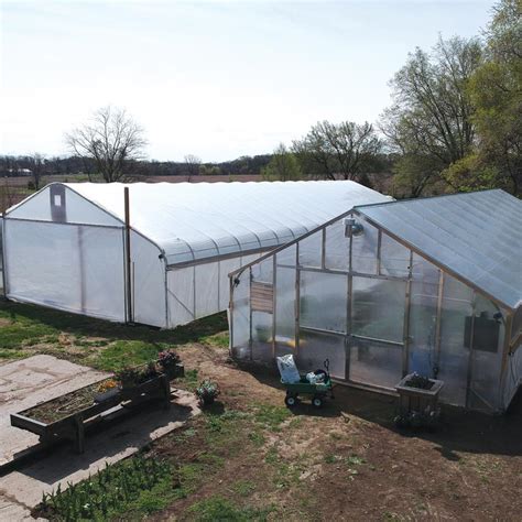 Growspan Gothic Pro Solid Polycarbonate Greenhouse System 20w X 36l