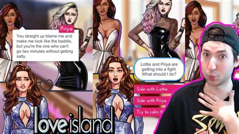 The Girls Are Fighting Love Island The Game Youtube