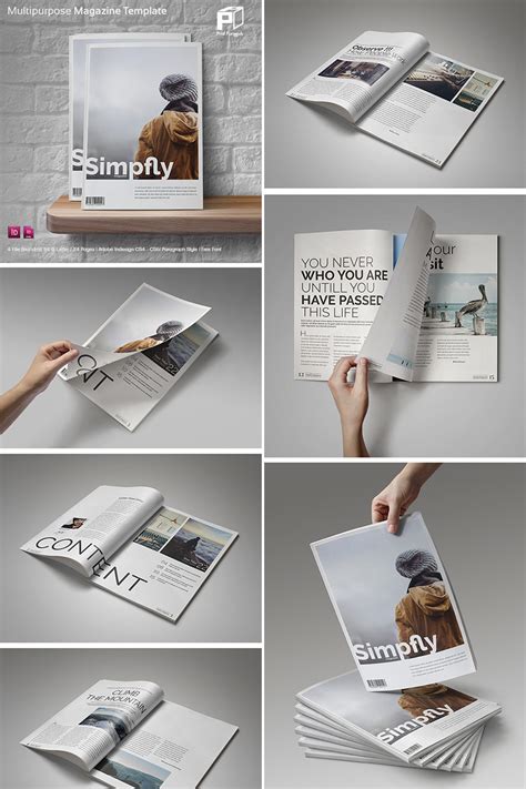 20 Magazine Templates With Creative Print Layout Designs