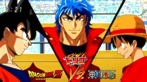 Goku Vs Luffy Vs Toriko Amv ║dragon Ball Zone Piecetoriko║ Anime