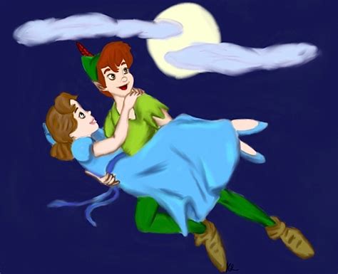 Peter Pan And Wendy By Cyrialberry On Deviantart