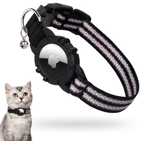 Airtag Cat Collar Feeyar Integrated Apple Air Tag Cat Collar