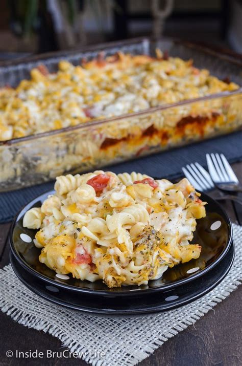 Whether you're after a creamy, spicy or healthy dish, for one, two or the family, we guarantee you've got a delicious. Chicken Supreme Pasta Bake - this chicken pasta bake is ...