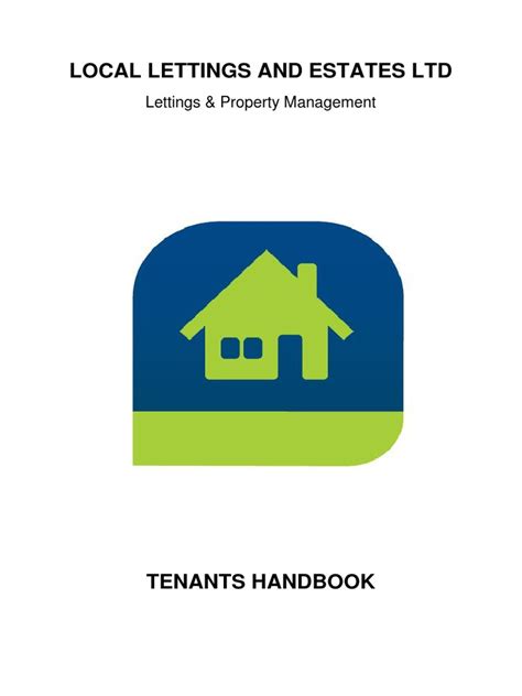 tenants handbook pdf leasehold estate landlord