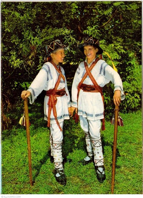 Călușari From Oltenia Traditional Costumes Traditions And Customs