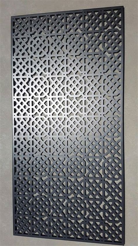 Moorish Privacy Screen Iron Bark Metal Design