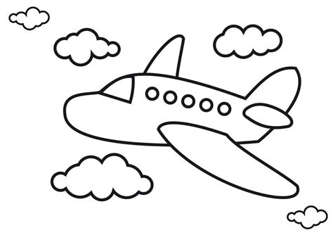 Desenhos De Avião Para Imprimir E Colorir Pop Lembrancinhas