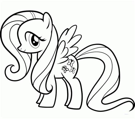 My Little Pony Friendship Is Magic Coloring Page - Coloring Home