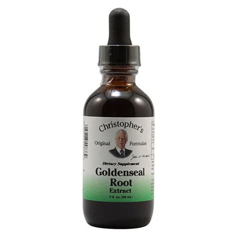 Drchristophers Original Formulas Goldenseal Root Extract 2 Oz