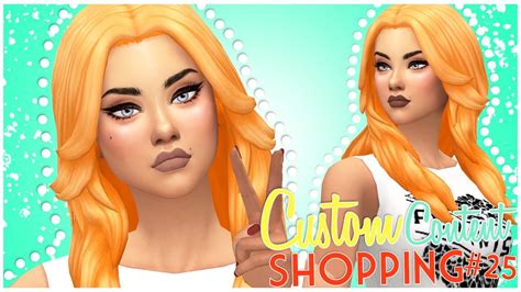 The Sims 4 Lets Go Cc Shopping 23 Cc Craze 50 Items Youtube
