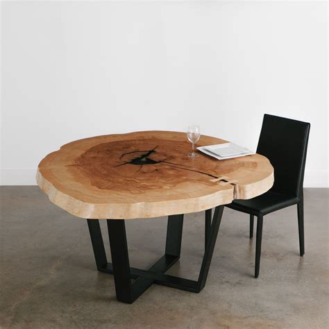 Ash Dining Table No 182 Elko Hardwoods Modern Live Edge Furniture