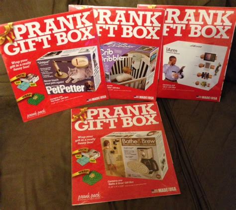 The photography, typography and layout of these boxes are perfect. Trick Your Friends and Family with Prank Gift Boxes - Who ...