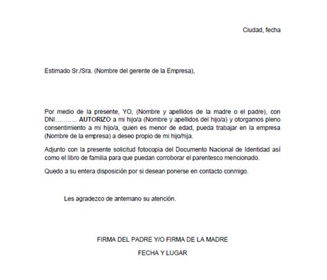 Ejemplo Carta De Autorizacion