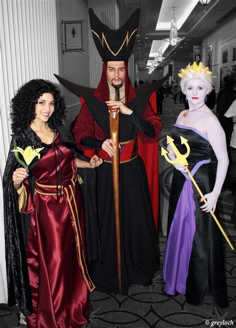 Pin For Later Wicked Awesome Disney Villain Halloween Costumes Mother Gothel Jafar And Ursula