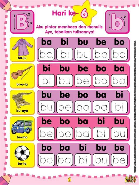 A Pink And Yellow Poster With Words That Spell Out The Word B In