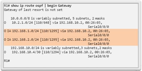 Verificación de OSPF Multiárea CCNA desde Cero