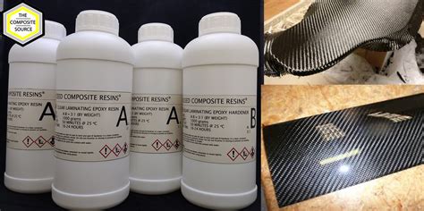 Exceed Composites Clear Laminating Epoxy Resin 4kg Kit For Carbon Fiber