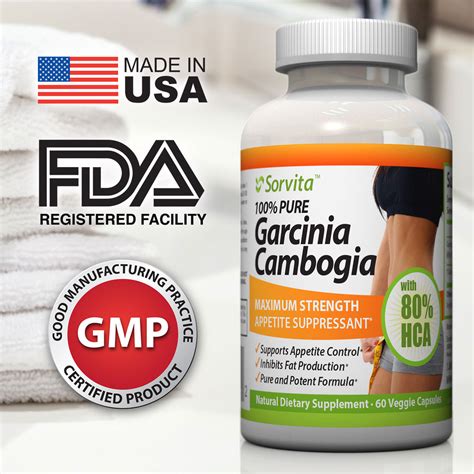 100 pure garcinia cambogia 80 hca sorvita nutra products llc