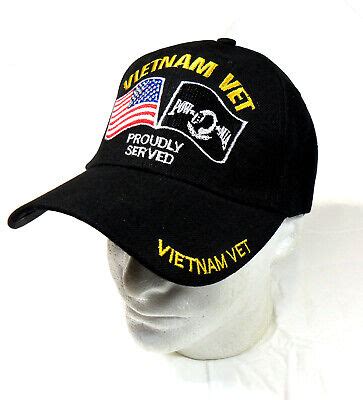 Vietnam Veteran Proudly Served Baseball Cap Hat Thank You For Your Service Ebay
