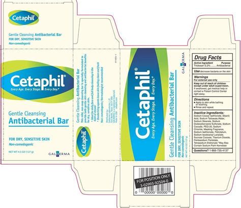Dial antibacterial deodorant bar soap, 4oz each, pack of 3 gold bars. Cetaphil Gentle Cleansing Antibacterial Bar (soap ...