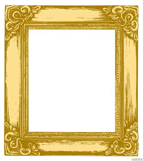 14 Gold Vector Border Images Gold Borders And Frames Gold Border