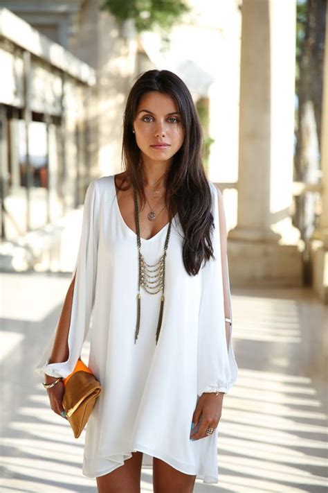17 Best Images About White Flowy Dresses On Pinterest