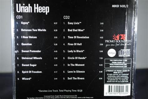 Uriah Heep Greatest Hits 2cd