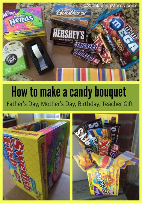 How To Make A Candy Bouquet