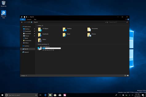 A Closer Look At File Explorers New Dark Mode In Windows 10 Larsen