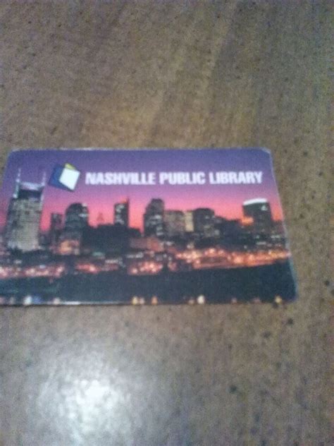 Pin By John Judd On Nashville Tn Public Library Card Nashville Public