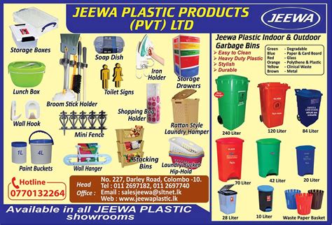 Jeewa Plastic Pvt Ltd Sri Lankans No1 Local Seo Business Listing